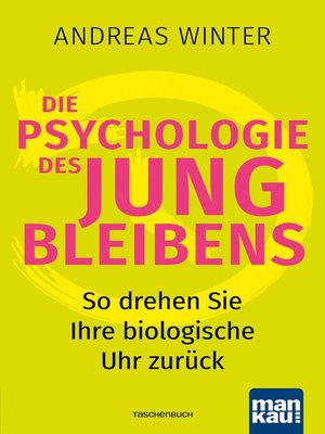 cover image of Die Psychologie des Jungbleibens